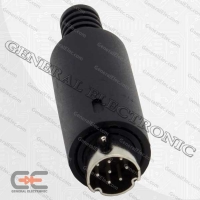 8 PIN MINI DIN PLUG