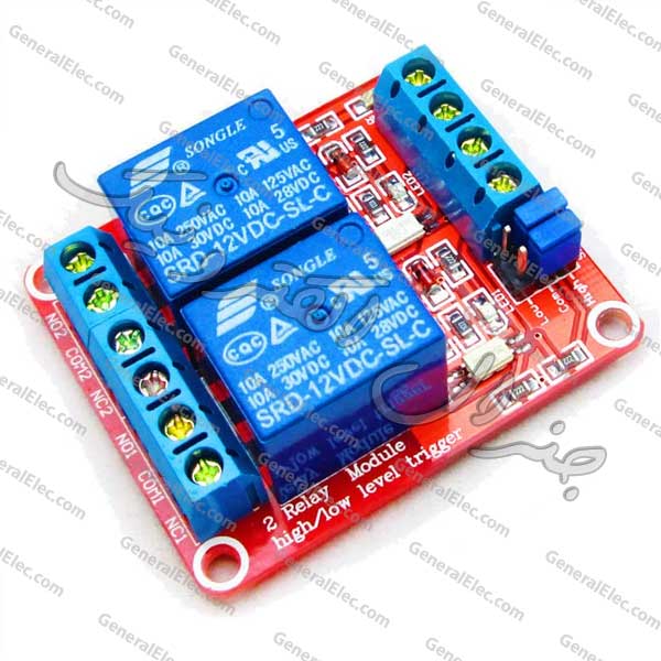 RELAY MODULE 12V 2CHANNEL