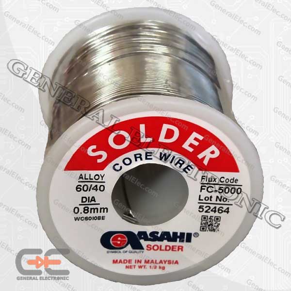 SN60PB40 CF-10 SOLDER WIRE 0.8MM