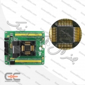 STM32-QFP100_ آداپتور پروگرامر