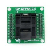 GP-QFP64-0.5_ QFP64 PQFP64 TQFP64 LQFP64  آداپتور پروگرامر