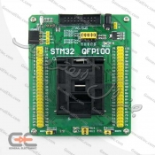 STM32-QFP100_ آداپتور پروگرامر