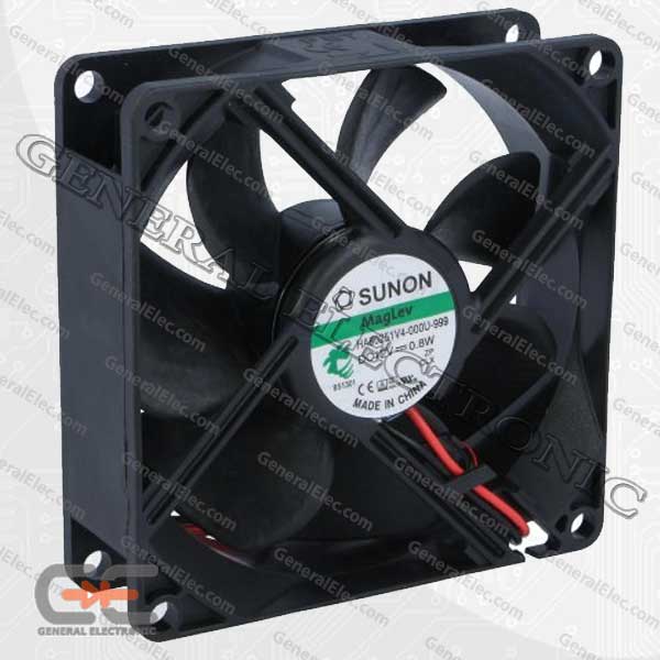 FAN 12V 80X80X25MM